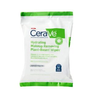 Buy Cerave Hydrating Makeup Removing Plant-Based Wipes